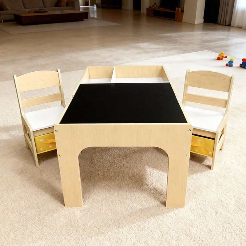 Kids Outdoor Chair And Table - Juego de Mesa y Sillas Infantiles