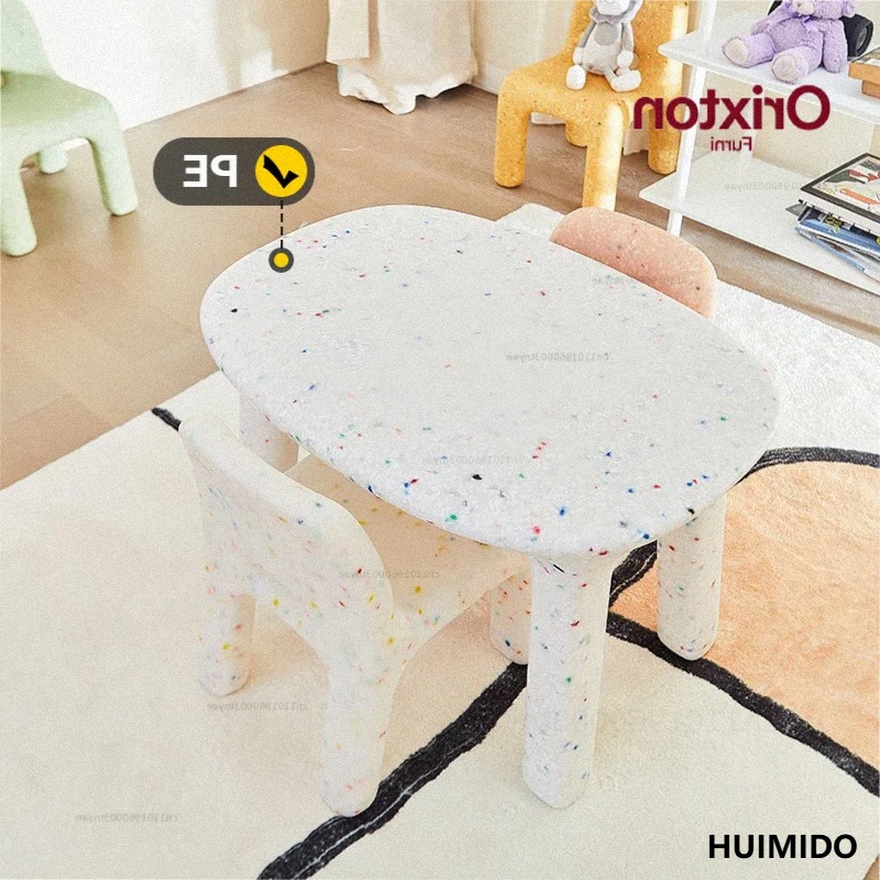 Kids Outdoor Chair And Table - Juego de Mesa y Sillas de