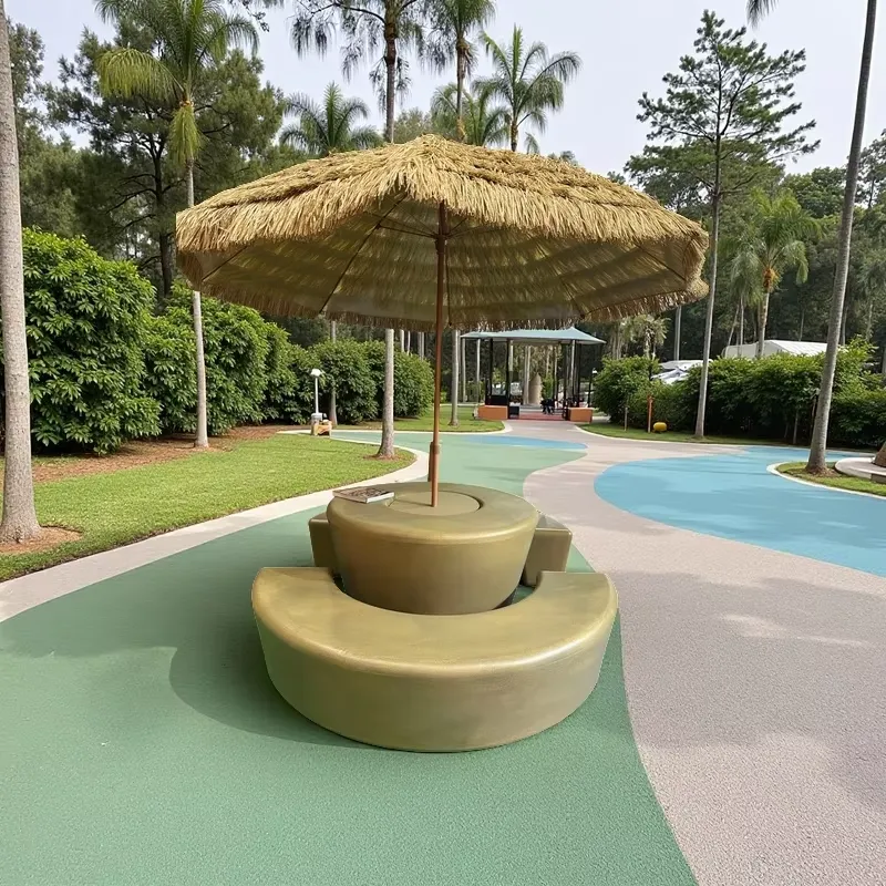 Kids Outdoor Chair And Table - Conjunto de Mesa y Sillas Redondas