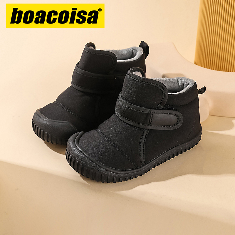 Kids Outdoor Boots - Botas cortas de nieve para niños,