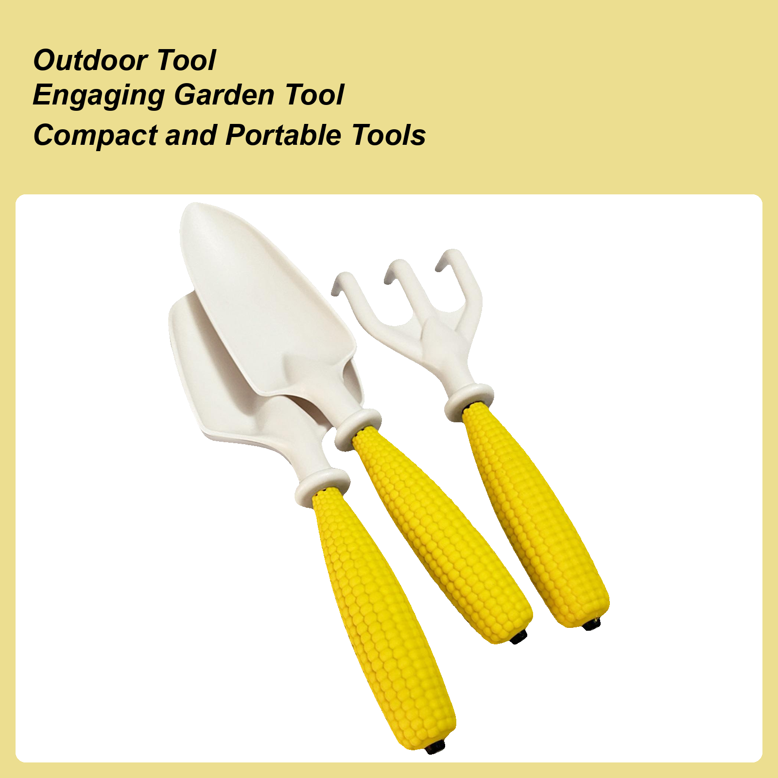 Kids Outdoor Yard Tools - Juego de herramientas de jardinería para
