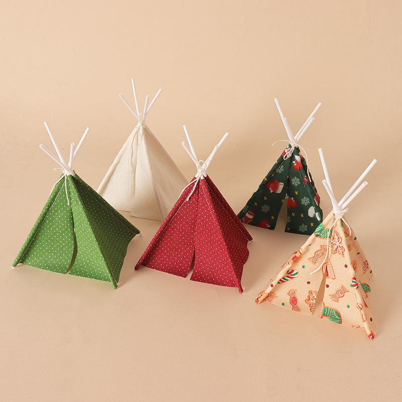 Kids Outdoor Teepee - Mini Tienda de Campaña Navideña para