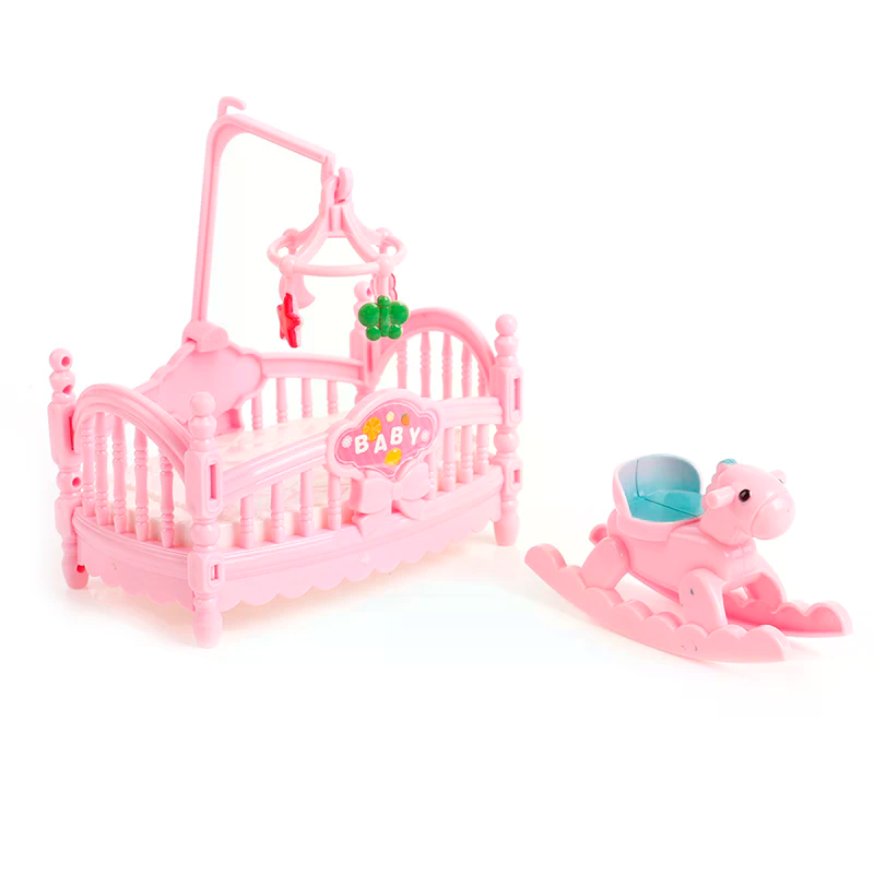 Kids Outdoor Chair And Table - Cuna en miniatura, juego de caballos