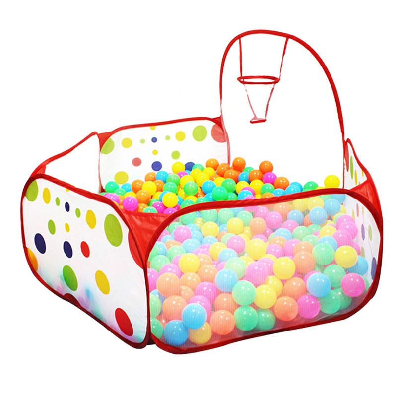 PISCINA DE BOLAS plegable con  - Kids Outdoor Wendy House reseña y precio