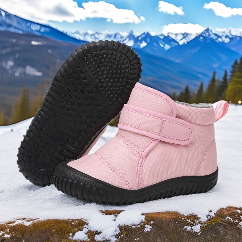 Botas de nieve cálidas de lana - Kids Outdoor Boots reseña y precio