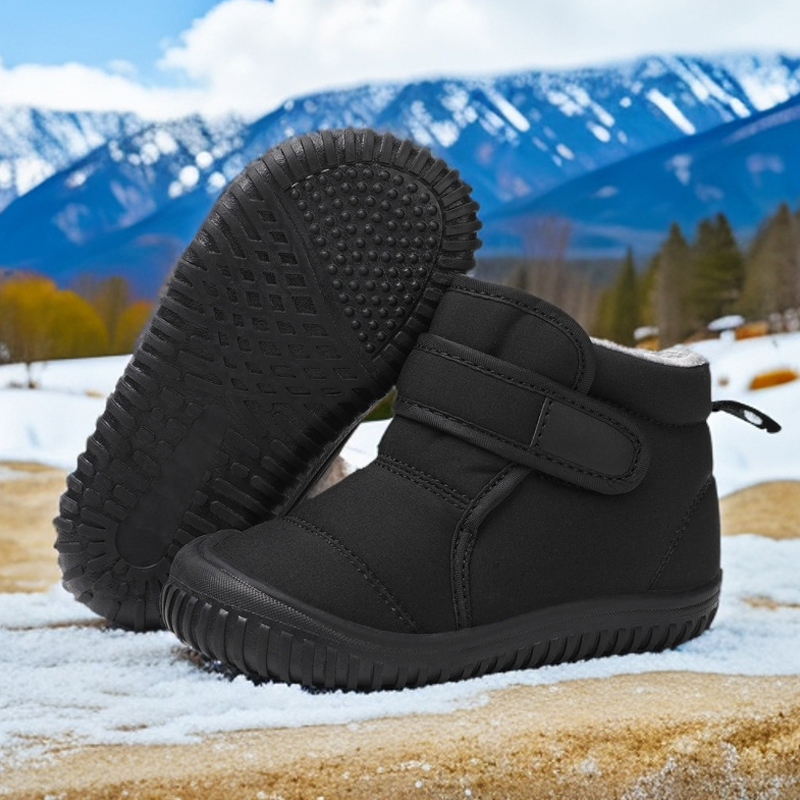 Botas de nieve cálidas de lana - Kids Outdoor Boots reseña y precio