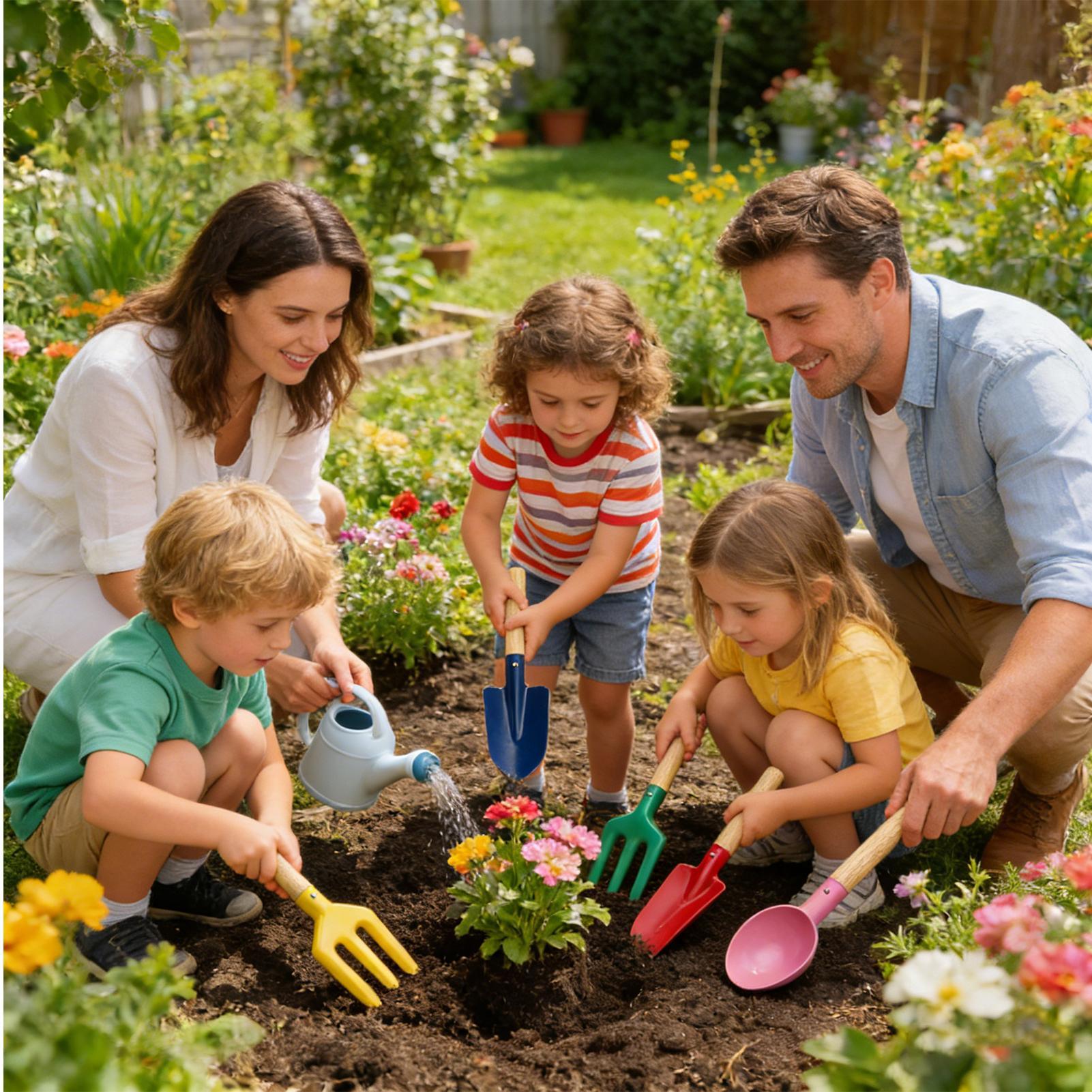 Kit Educativo Portátil de Herr - Kids Outdoor Yard Tools reseña y precio