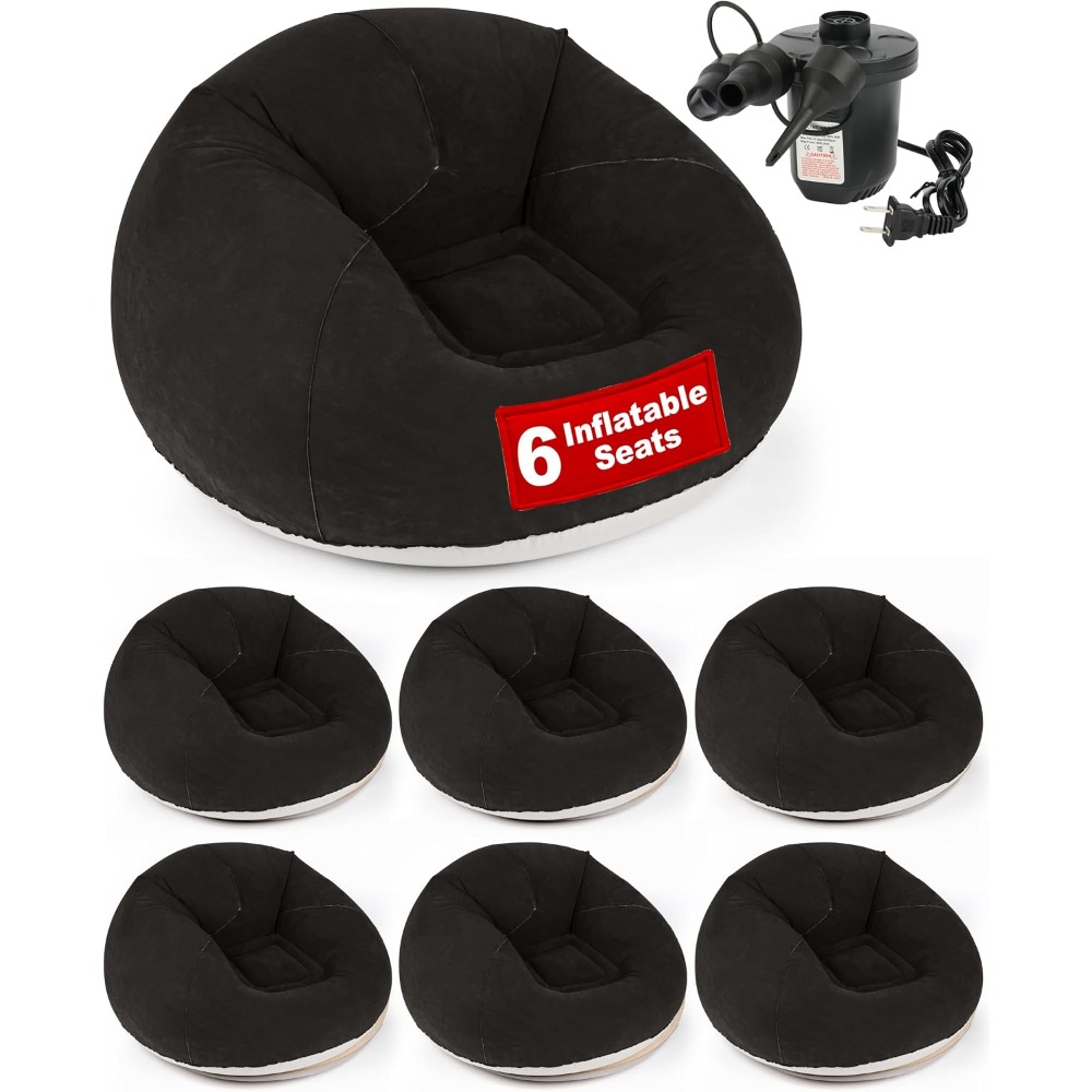 Sillón Inflable Tipo Puff con  - Kids Outdoor Bean Bag reseña y precio