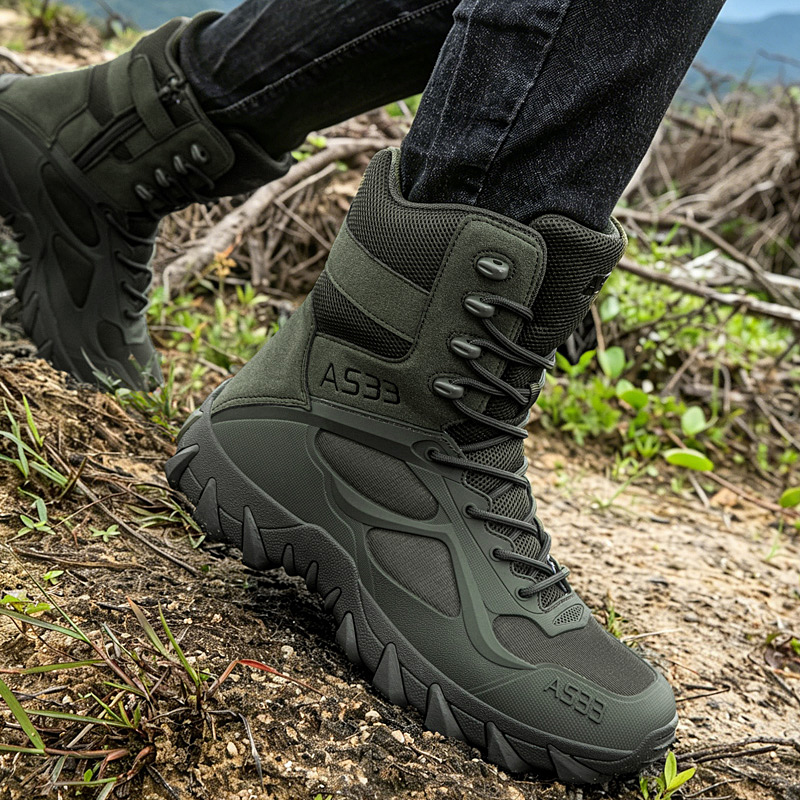 Botas tácticas para hombre, bo - Kids Outdoor Boots reseña y precio