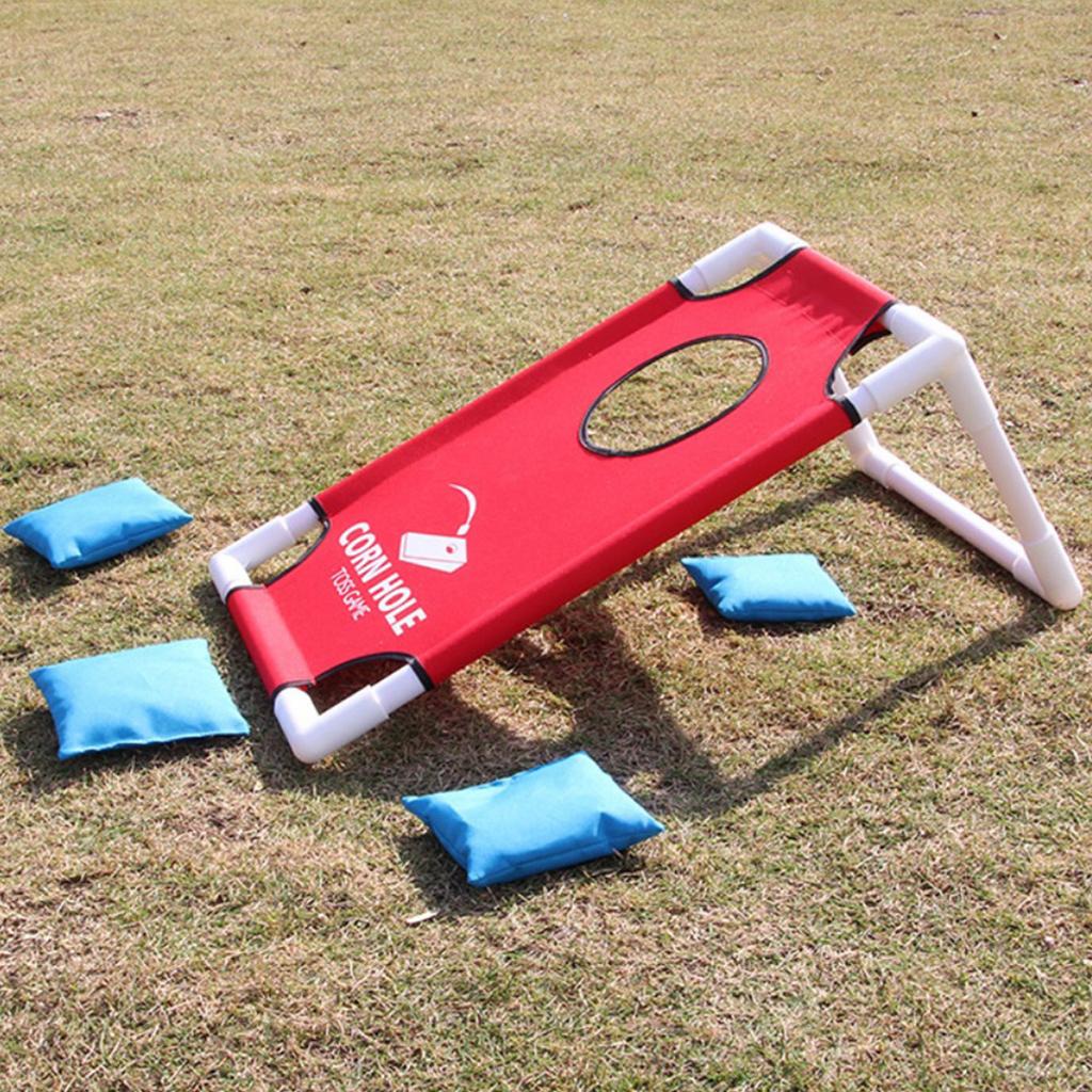 Juego de Cornhole Plegable con - Kids Outdoor Bean Bag reseña y precio
