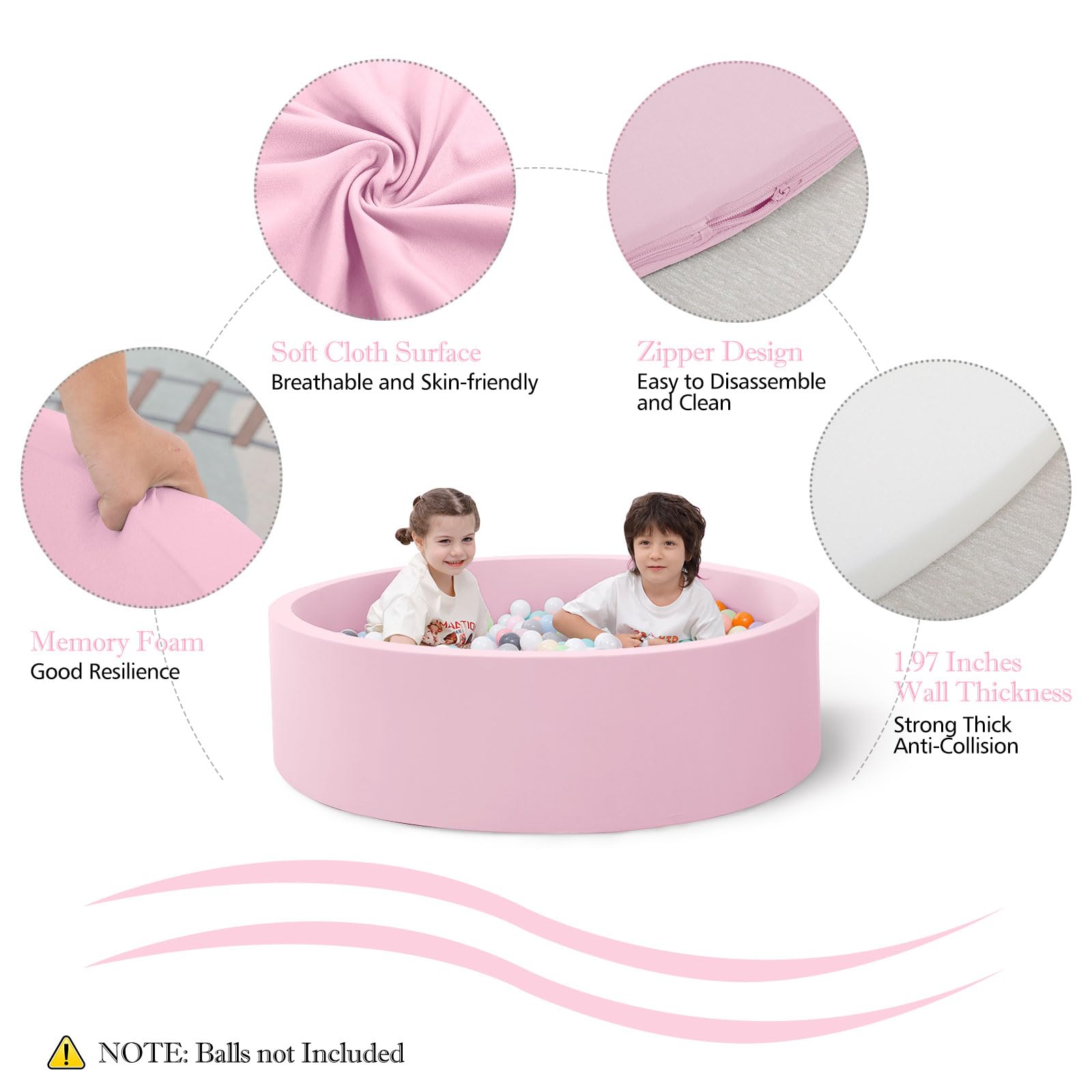 Pozo de bolas de espuma para b - Kids Outdoor Wendy House reseña y precio