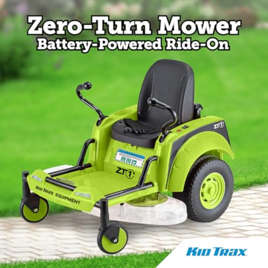 Kid Trax 12V Cortacésped de Gi - Kids Outdoor Lawn Mower reseña y precio