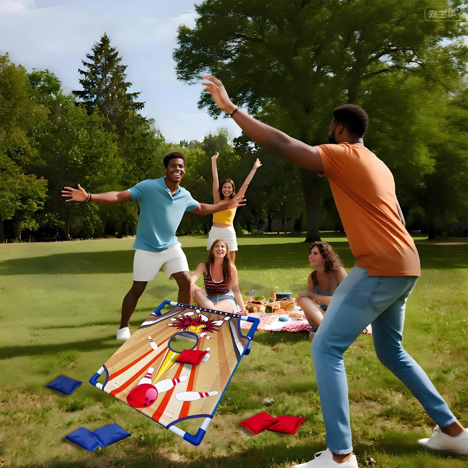 Juego de lanzamiento de bolsas - Kids Outdoor Bean Bag reseña y precio