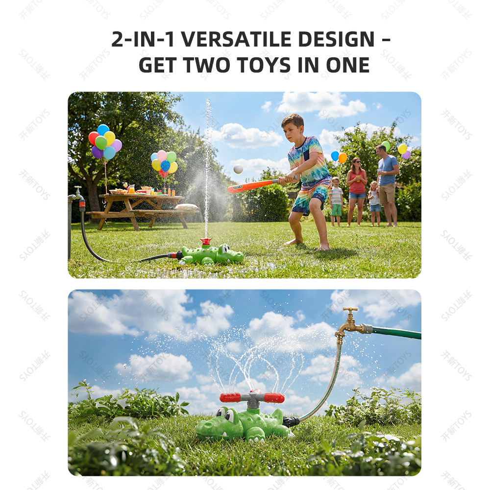 Aspersor de agua con diseño de - Kids Outdoor Yard Tools reseña y precio