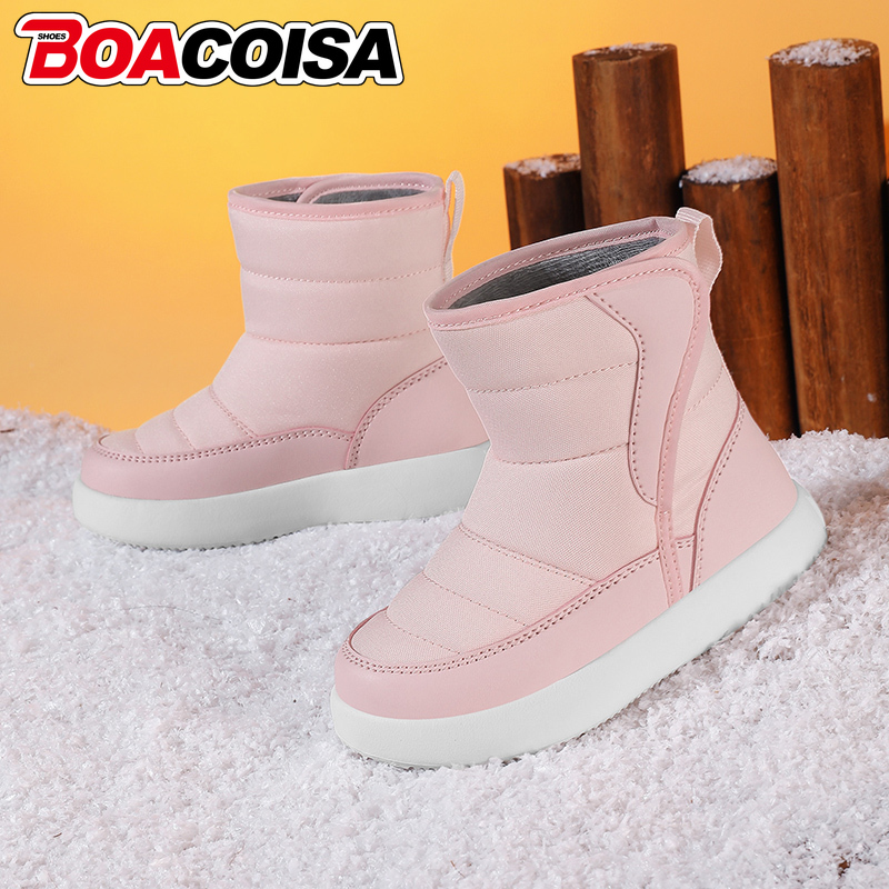 Botas de nieve cálidas para ni - Kids Outdoor Boots reseña y precio