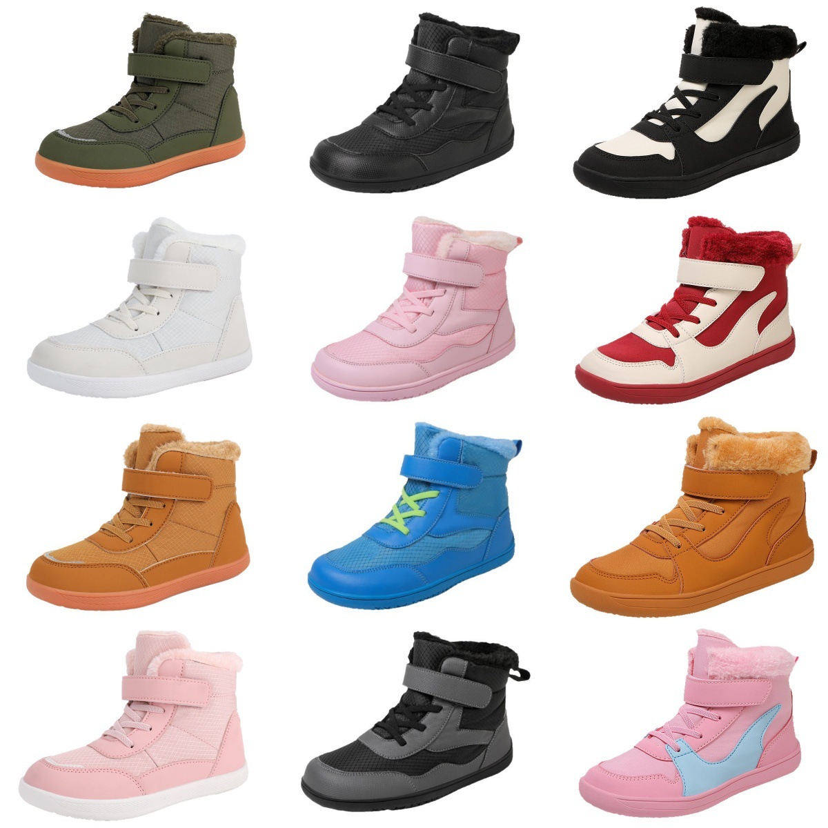 Botas de nieve descalzas espon - Kids Outdoor Boots reseña y precio