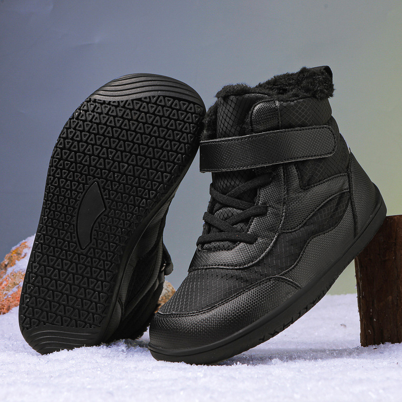Botas de nieve descalzas espon - Kids Outdoor Boots reseña y precio