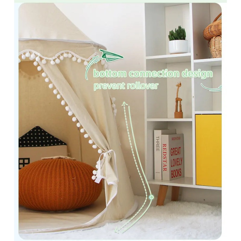 Tienda de campaña plegable par - Kids Outdoor Teepee reseña y precio