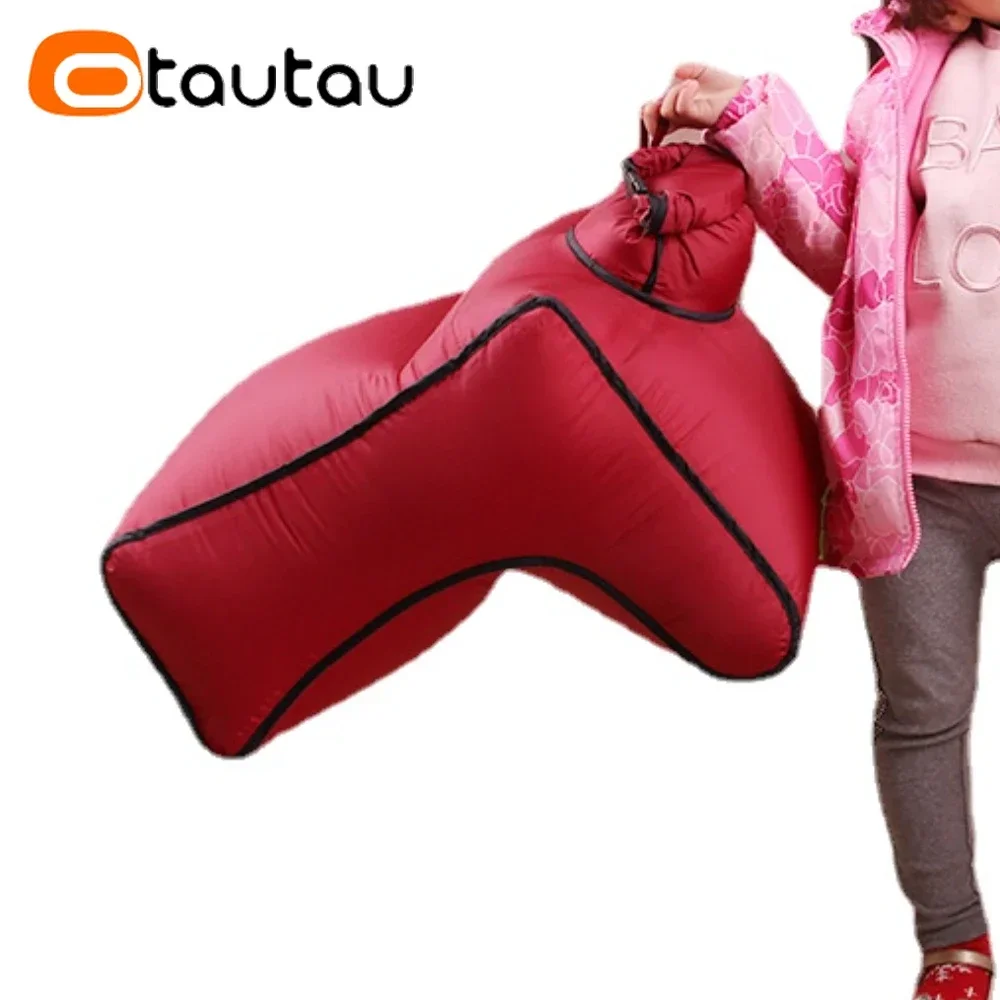 OTAUTAU-silla inflable portáti - Kids Outdoor Lounger Chair reseña y precio