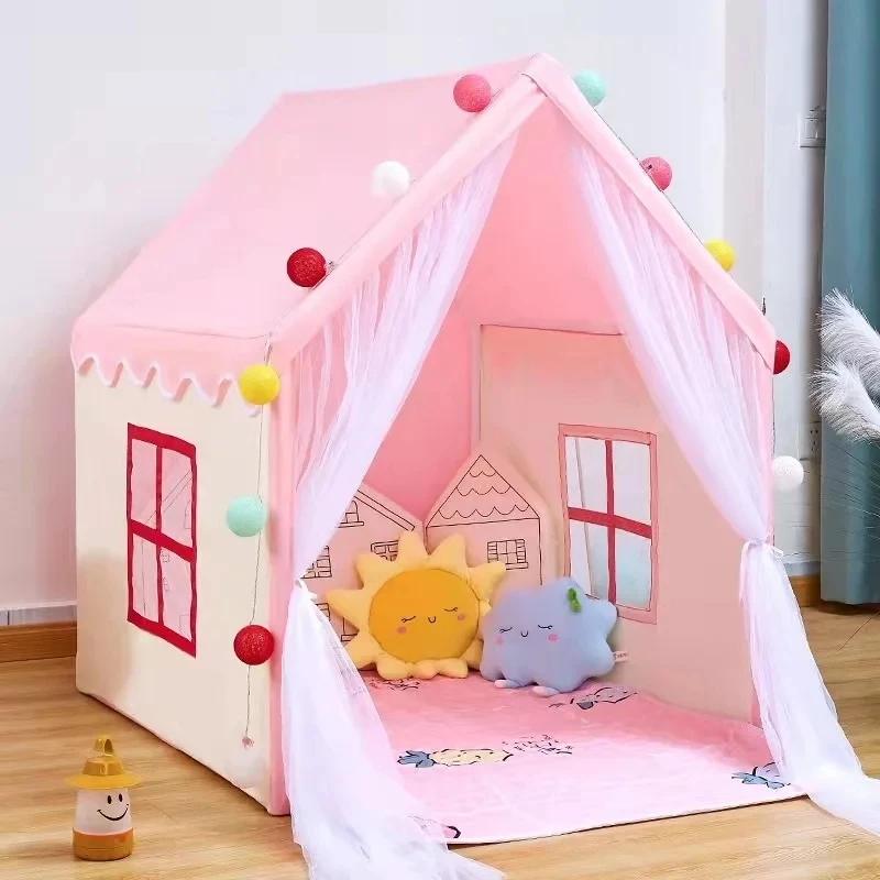 Casa de juegos portátil para b - Kids Outdoor Teepee reseña y precio