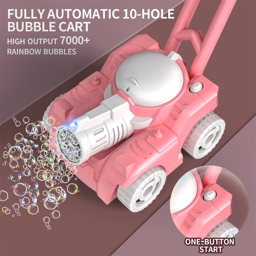 Cortacésped de burbujas para n - Kids Outdoor Lawn Mower reseña y precio