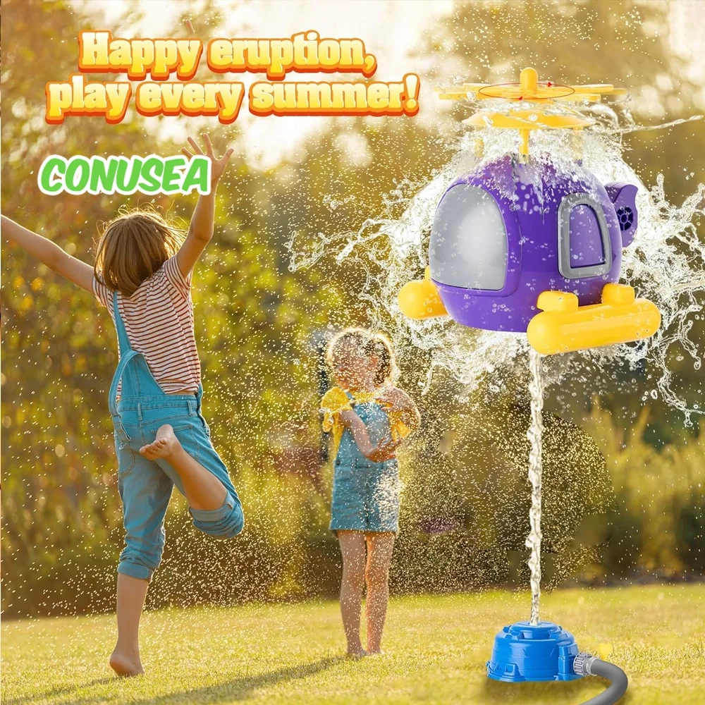 Aspersor de helicóptero, jugue - Kids Outdoor Yard Tools reseña y precio